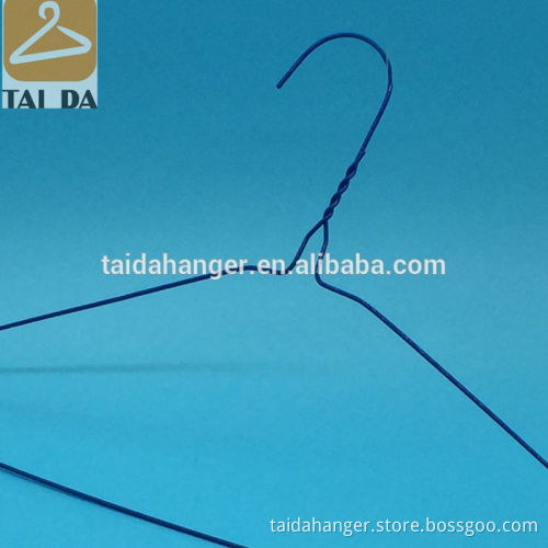 Metal wire 18"14.5G (blue powder) 500pcs Per Carton Shirt hanger
